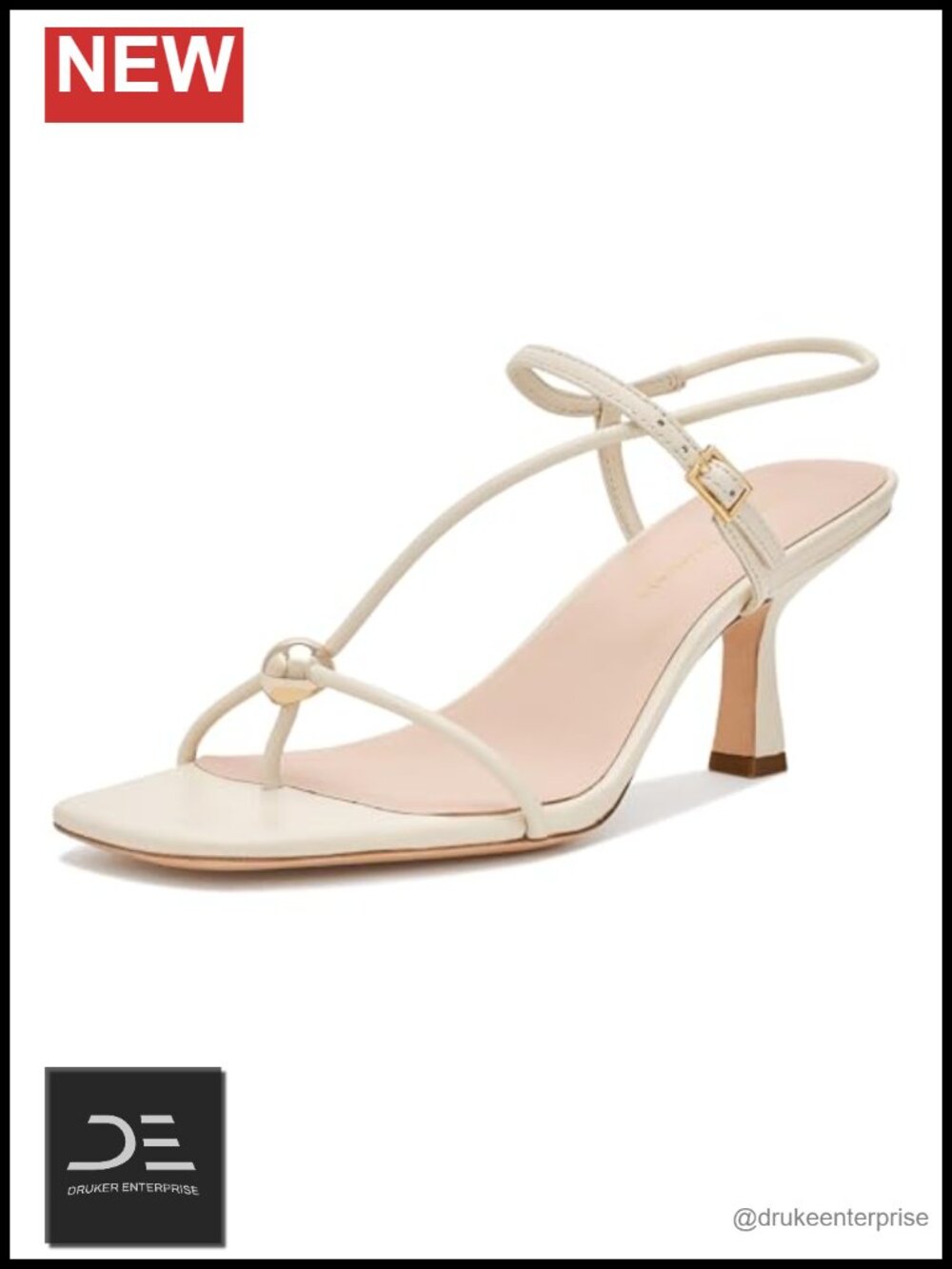 Loeffler Randall - Brand Note: No brand, Strappy Kitten Heel Sandals, Open Toe,